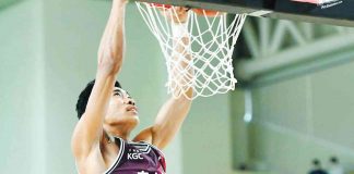 Rhenz Abando and the Anyang KGC Ginseng Corporation repeated over Rhon Jay Abarrientos and Ulsan Hyundai Mobis Phoebus. KBL PHOTO
