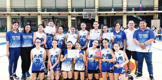 Members of Bacolod Tay Tung High School’s Under-13 team. PHOTO COURTESY OF JOSE MONTALBO