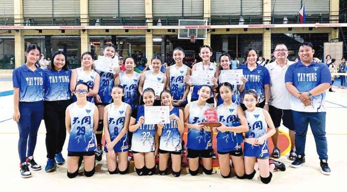 sports bacolod Members of Bacolod Tay Tung High School’s Under-13 team. PHOTO COURTESY OF JOSE MONTALBO