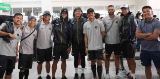 Members of the Kaya Futbol Club-Iloilo team have arrived at Iloilo City on Thursday afternoon. PHOTO COURTESY OF KAYA-ILOILO