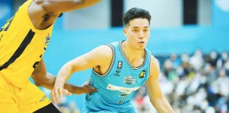 Matthew Wright tallies 22 points to lead Kyoto Hannaryz past Osaka Evessa in the Japan B.League Division 1. PHOTO COURTESY OF JAPAN B.LEAGUE
