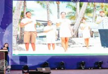 DOT allots P180M for 15 local tourism projects Tourism secretary Christina Frasco delivers her message during the League of Municipalities of the Philippines General Assembly on Feb. 22. She says the Department of Tourism allotted P180 million for the “Tourism Champions Challenge” – a nationwide campaign to incentivize tourism development among cities and municipalities. DOT PHOTO