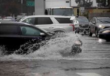 California storm brings flooding, leaves thousands without power