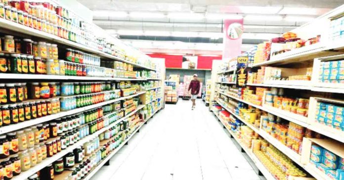 Bacolod City File photo shows food items sold at a supermarket in Bacolod City. In February this year, inflation rate in the city declined to 11.2 percent from 12.1 percent in January. PNA BACOLOD FILE PHOTO