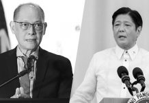 Diokno: Marcos backs Landbank-DBP merger Diokno (left); Marcos (right)