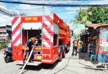 BFP places six Iloilo City fire hotspots on alert Bureau of Fire Protection (BFP)-Iloilo City personnel augmented Metro Pacific Iloilo Water’s (MPIW) water rationing in La Paz district in this file photo. This summer season, MPIW may still seek the help of BFP-Iloilo City as the city is expected to experience low water supply. BFP-ILOILO CITY PHOTO