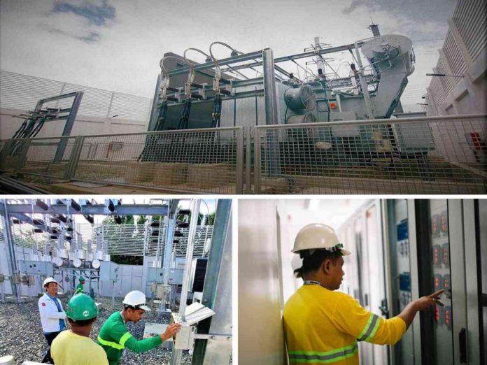 front pic and caption The 30/36 MVA substation of MORE Electric and Power Corporation at Megaworld (Iloilo Business Park) in Mandurriao, Iloilo City is strategically located to support the growing demand for electricity in the metro.