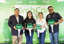 [L-R] Iloilo City Mayor Jerry Treñas, Grab Philippines Country Head Grace Vera-Cruz, Iloilo City District Representative Jam Baronda and LTFRB Region 6 Director Richard Osmeña spearhead