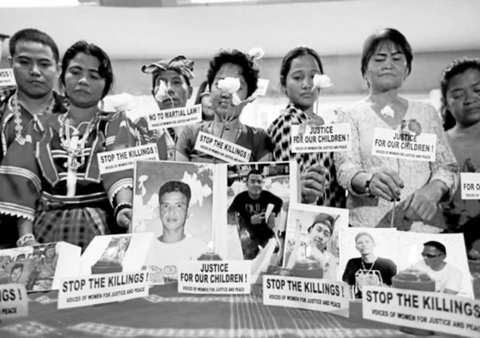 nation bill STOP THE KILLINGS. Mothers of “Oplan Tokhang” victims appeal to then-President Rodrigo Duterte to stop the killings in this file photo on Oct. 28, 2017, just a year after he launched his brutal war on drugs that left more than 6,000 mostly poor suspects dead by the time he left office on June 30, 2022. File photo by NIÑO JESUS ORBETA / Philippine Daily Inquirer