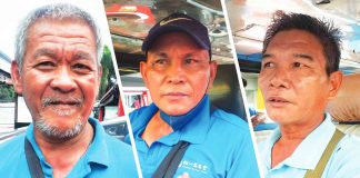 Drivers Reynaldo Acosta, Albertito Dilag and Stanley Larios are not in favor of staging a transport strike against the impending phaseout of traditional jeepneys but stress they are against the abolition.