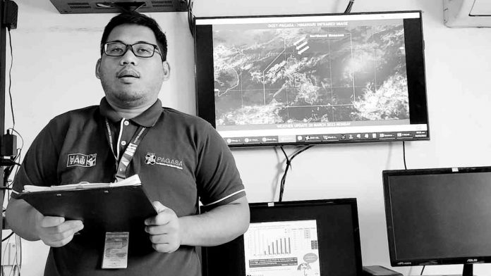 pagasa Iloilo Pagasa Complex weather observer Jan Baron says the Philippines is preparing for a possible El Niño phenomenon in July this year. AJ PALCULLO/PN