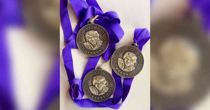 prize Specially crafted medallions await the 2023 top winners of Hiligaynon love poetry, pandemic literature chapbook, and three-minute silent film.