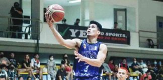 Domark Matillano is finally playing for his hometown team in the MPBL after being signed up by Bacolod City. MPBL PHOTO