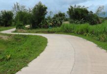 P80-M tourism, farm-to-market roads in Bacolod City completed Photo shows the recently-completed P10-million farm-to-market road project implemented by the Department of Public Works and Highways - Bacolod City District Engineering Office. The project is seen to benefit some 119,000 residents and farmers in Bacolod and its neighboring localities. DPWH-WESTERN VISAYAS PHOTO