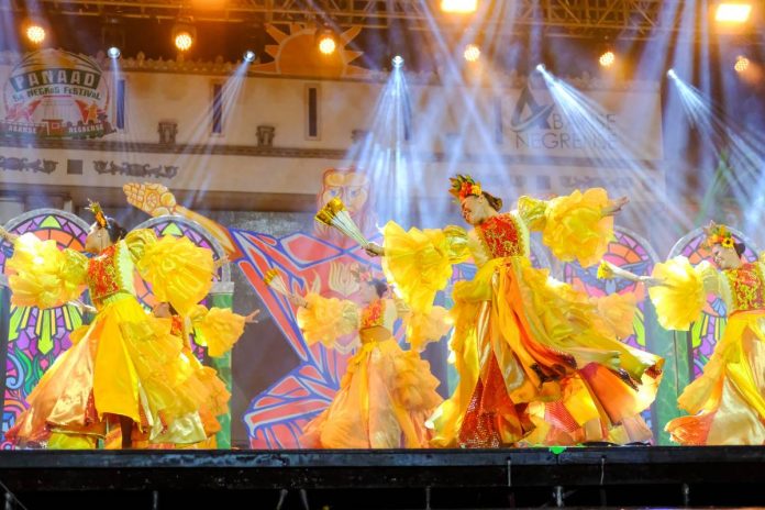 Victorias City Victorias City’s Kadalag-an Festival was declared champion during the 2023 Panaad sa Negros Best of Festival Dances competition on Tuesday, April 18, at the Panaad Park and Stadium. PINOY FIESTA PHOTO