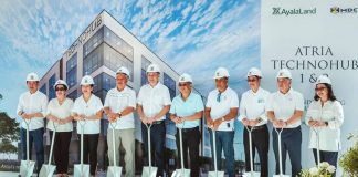 MORE INVESTMENTS FROM AYALA. Ayala Land Inc. president and chief executive officer Bernard Vincent Dy and Iloilo City Government officials lead the groundbreaking of the former’s latest investment in the city, the Atria Technohub. The project is expected to be completed in the fourth quarter of 2024. Iloilo City is grateful for Ayala's contributions to its vision of inclusive development.