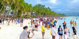 The Department of Health clarifies it did not recommend to the Office of the President the closure of Boracay Island due to heat wave. MALAY-BORACAY TOURISM OFFICE FB PHOTO