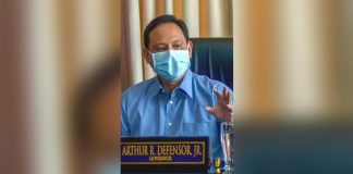 “Ang average daily attack rate is amo man gihapon nga level, buot silingon nubo, it’s not like before. Gin check man naton ang hospital utilization which is very low sa aton district hospitals,” says Gov. Arthur Defensor Jr. of Iloilo City.