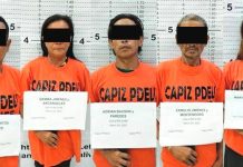 Joint operatives of the Provincial Drug Enforcement Unit of the Capiz Police Provincial Office and the Station Drug Enforcement Team of the Pontevedra Municipal Police Station caught five drug suspects in a buy-bust operation in Barangay Intongcan, Pontevedra, Capiz on March 30. CPPO-PDEU PHOTO