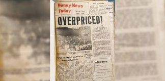 In bold capital letters, ‘OVERPRICED!’, Panay News’ maiden headline dated April 7, 1981, would shape its brand of journalism for decades – very much involved in upholding public interest and press freedom. The headline was about the Metro Iloilo Water District’s (MIWD) purchase of overpriced water meters