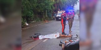 A road accident in Tapaz, Capiz, yesterday, April 25, killed a 34-year-old man and injured his 9-year-old son. BFP R6 TAPAZ FIRE STATION