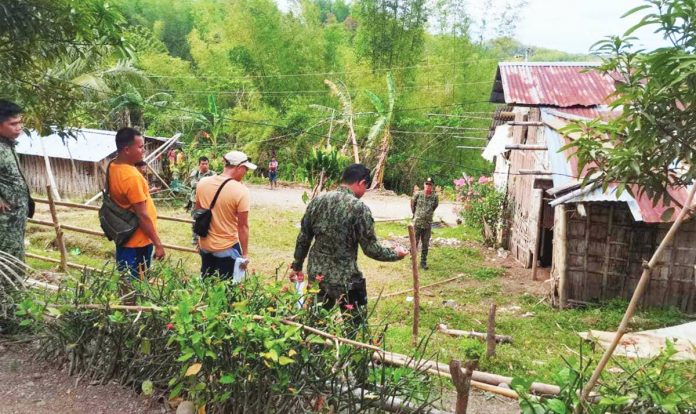 shot dead A bolo-wielding farmer was shot dead in Barangay Panalian, Maasin, Iloilo, on Saturday, April 8. MAASIN PNP PHOTO