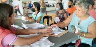 Over 3,000 indigent senior citizens received social pension in Pandan, Antique on Aprill 13. MAYOR'S OFFICE- PANDAN, ANTIQUE PHOTO