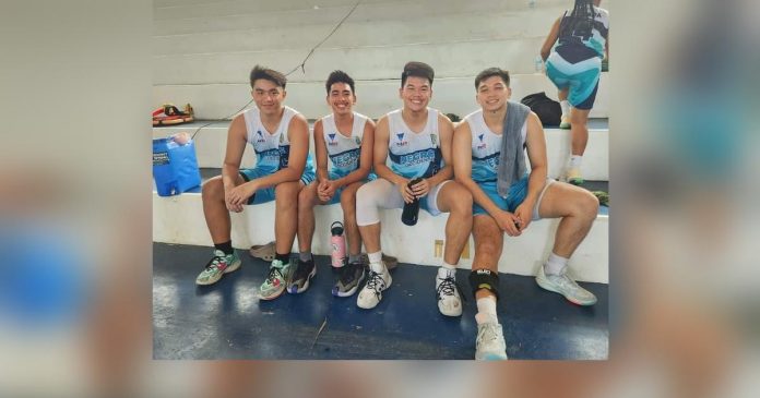 Members of the Negros Occidental 3x3 basketball team led by Marvin delos Santos, Vince Hugo, Joshua Dignadice and Dylan Despi. PHOTO COURTESY OF SHE LIMSIACO UY