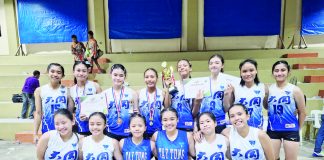 Members of Bacolod Tay Tung High School aspirants team. PHOTO COURTESY OF JOSE MONTALBO