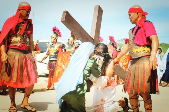 successful pagtaltal This year’s “Ang Pagtaltal sa Balaan Bukid” street drama on Good Friday, April 7, was witnessed again by pilgrims after three years. JOHN LESTER EÑANO LATOZA FACEBOOK PHOTO