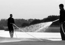 UN warns against ‘vampiric’ global water utilization Men water a golf course. According to the United Nations, water scarcity is becoming endemic because of overconsumption and pollution, while global warming will increase seasonal water shortages in both areas with abundant water and those already strained. GETTY IMAGES