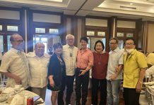 Cheers to Inday Sally! Antique’s pioneering woman-governor celebrates birthday Birthday celebrator, former Antique governor Salvacion “Sally” Zaldivar-Perez with Energy Secretary Raphael “Popo” Lotilla of Sibalom, Antique, Batangas’ Gov. Hermilando Mandanas and other well-wishers