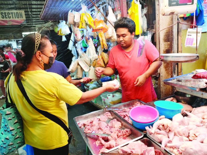 Chicken_producers_resized The Philippines currently has a chicken supply surplus equivalent to about 101 days, according to the United Broiler Raisers Association. AJ PALCULLO/PN