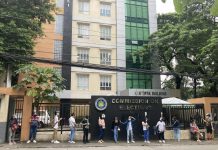 Application for gun ban exemption begins June 5 Photo shows the Commission on Elections (Comelec) office in Quezon City. The Comelec is accepting applications for gun ban exemption for the Oct. 30 Barangay and Sangguniang Kabataan Elections starting June 5. PHOTO COURTESY OF ABS-CBN NEWS)