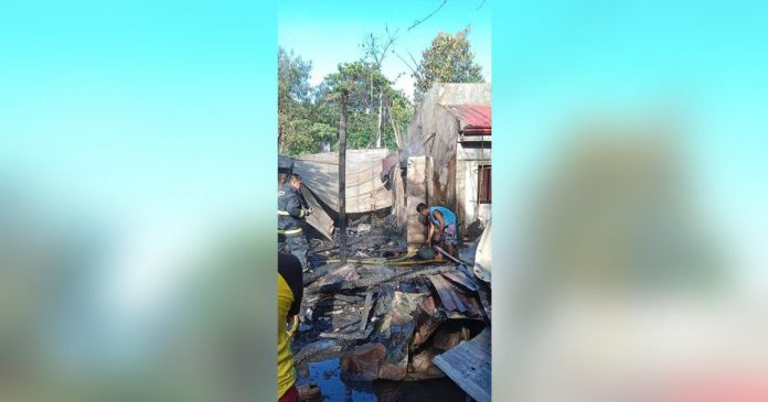 Kagawad house_superimposed The house of a village councilman in Barangay Diclum, Tobias Fornier, Antique was totally burned on Friday, May 5. ARRON JOHN MORTEGA/RADYO BANDERA SWEET FM ANTIQUE