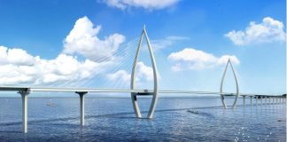 Artist's perspective of the P189.53 billion Panay-Guimaras-Negros (PGN) Island Bridges Project. (Department of Public Works and Highways PHOTO)