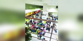 The passenger terminal and departure area of the Iloilo Airport are now crowded and will be further overloaded once flight operations resume to pre-pandemic levels. PHOTO COURTESY OF JERRY TREÑAS FB PAGE