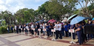 The Iloilo City Government holds its flag-raising ceremony every Monday. PNA/CONTRIBUTED PHOTO