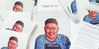Posters and postcards created by The Peter Solis Nery Foundation for the tribute to writer Felino Garcia during the 6th Iloilo Mega Book Fair.