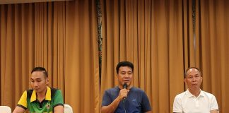 (From left) Atty. James G. Balsomo, general manager of Iloilo Electric Cooperative (Ileco) III, Engr. Jose Redmond Eric Roquios, general manager of Ileco II, and Engr. Miguel A. Paguntalan Jr., general manager of Ileco I, during the joint press conference on Saturday afternoon, April 29. AJ PALCULLO PHOTO
