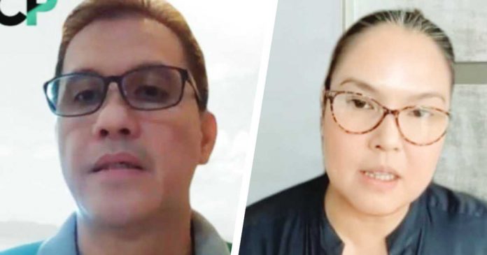 ngcp Reynaldo B. Abadilla, vice president and head of Systems Operations and Cynthia Perez Alabanza, assistant vice president and head of Public Relations Department of the National Grid Corporation of the Philippines