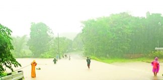 Flooding hits barangays Mulapula and Mambiranan Pequeño in Passi City, Iloilo on Wednesday afternoon. CIU LGU PASSI FB PHOTO
