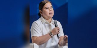 “I am here today because of the trust of the Filipino people in me to lead and serve them and the country, and this cannot be poisoned by political toxicity or undermined by execrable political powerplay,” says Vice President Sara Duterte.
