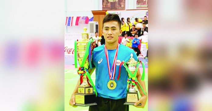 sports silver_superimposed “We feel there is a certain bias towards Indonesia,” says Dines Dumaan who won a silver medal in pencak silat at the 32nd Southeast Asian Games in Cambodia. PHOTO COURTESY OF INIER CANDOR