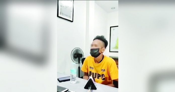 telco_superimposed “Boy Kable” says some groups stealing cable wires in Bacolod City are organized, donning uniforms and IDs of telecommunication companies. MAE SINGUAY/PN