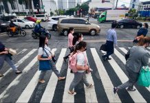 PH unemployment rate declines in July The quality of jobs in the Philippines has improved as seen in the reduction of underemployment in March this year. Photo shows office workers walking at a crossing in Makati City. MARK DEMAYO/ABS-CBN NEWS FILE PHOTO