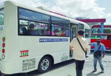 LTO-NIR warns public transport operators after alleged passenger harassment A modernized jeepney picks up passengers in front of a shopping mall in Bacolod City. For three days until today, June 27, traditional and modern passenger jeepneys in the city are taking part in a simulation exercise that will determine the effectiveness of the updated routes for the Public Utility Jeepney Modernization Program. PNA BACOLOD FILE PHOTO