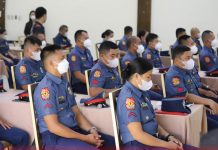 Capiz Police Provincial Office personnel underwent an Integrated Tourist Safety and Security Seminar for Tourist-Oriented Police for Community Order and Protection Training recently. CAPIZ PGCG PHOTO