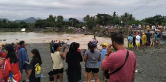 Several residents were stranded yesterday after heavy rains rendered the temporary access road across the Paliwan River inaccessible. The Paliwan Bridge collapsed during Tropical Storm "Paeng" last year. DISCOVER ANTIQUE, PHILIPPINES FB