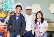 ScratchIt launches online game show, rewards Facebook page followers (From left) Go for Gold brand manager Gerald de Guzman, Long Mejia and ScratchIt brand manager Jenica Lim-Tan